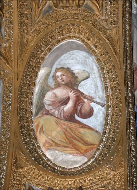 Angelo con flauto